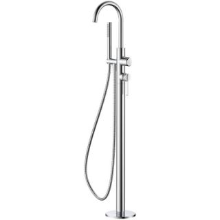 Смеситель для ванны напольный с душем DQ Bonn хром (DA1706001)